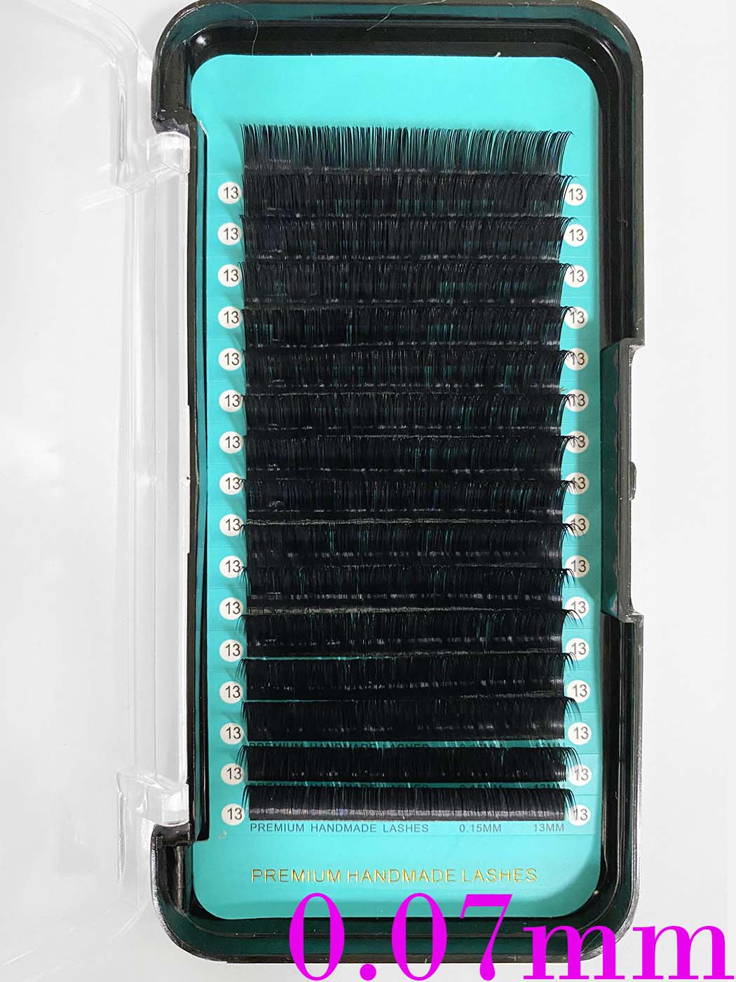 Cashmere Faux Mink Matte Black Lash Extensions 【0.07mm 16-lines】【CLEARANCE SALE】