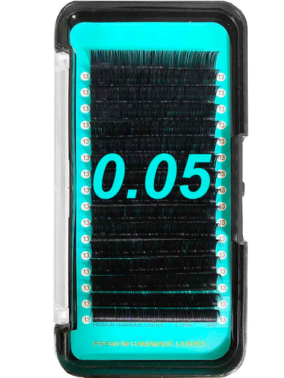 Cashmere Faux Mink Matte Black Individual Lash Extensions【0.05mm 16-lines】CLEARANCE SALE