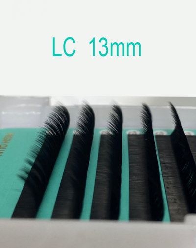 LC, LD  curl Lashes 【Best Quality Ever】Cashmere Extra Matte Dark Black Lashes 0.05 mm