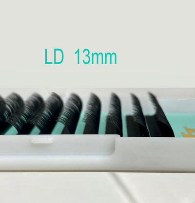 LC, LD  curl Lashes 【Best Quality Ever】Cashmere Extra Matte Dark Black Lashes 0.03mm