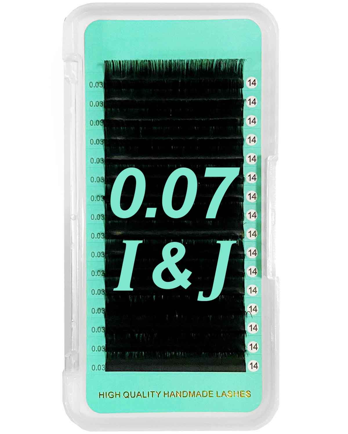 i curl & J curl Bottom Lashes Cashmere PRO Extra Matte Deep Black Lashes 0.07mm【Best Quality Ever】