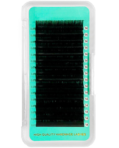 Bottom Lashes Cashmere Extra Matte Dark black lashes 0.03mm