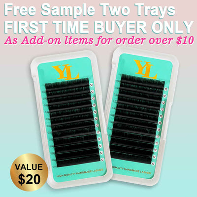 Free Sample Cashmere PRO Lash 2 Trays 【First time Buyer ONLY】order one tray regular price lash, then you qualify to use this link to add two free trays