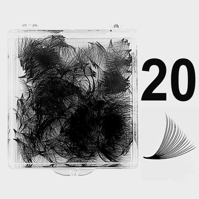20D-0.03mm POWER-MAX Insta-Mega Pointy Root Premade Fans 500