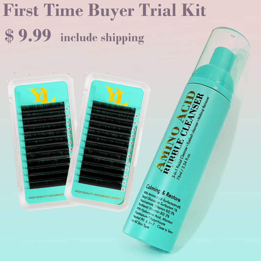 Trial Kit 2 Trays+ Shampoo 75ml【First time Buyer ONLY 】$9.99 will be required when you place order. One perison can only order one kit, if you order more or its not your first order of this website, we will cancel your whole order without further notice.