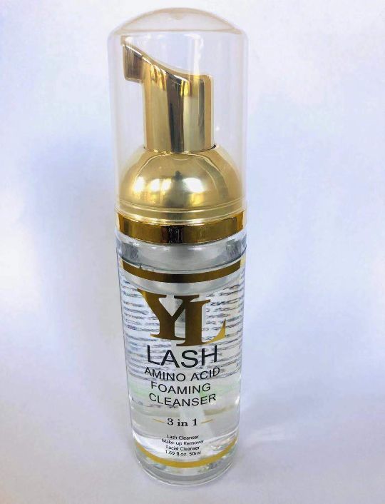 Luxury Amino Acid Formula Eyelash Extension Shampoo/Extra Gentle /Lash and Eyelid Foming Cleanser 50ml