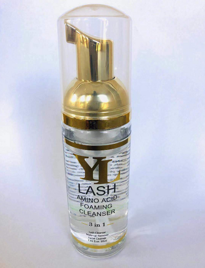 【scratched bottle during shipping but not inffect the cleanser inside the bottle】Amino Acid Eyelash Extension Shampoo 50ml