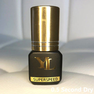 SUPERSPEED 0.5 Second Fast Drying Glue - long retention7 weeks- Soft - Lash Adhesive