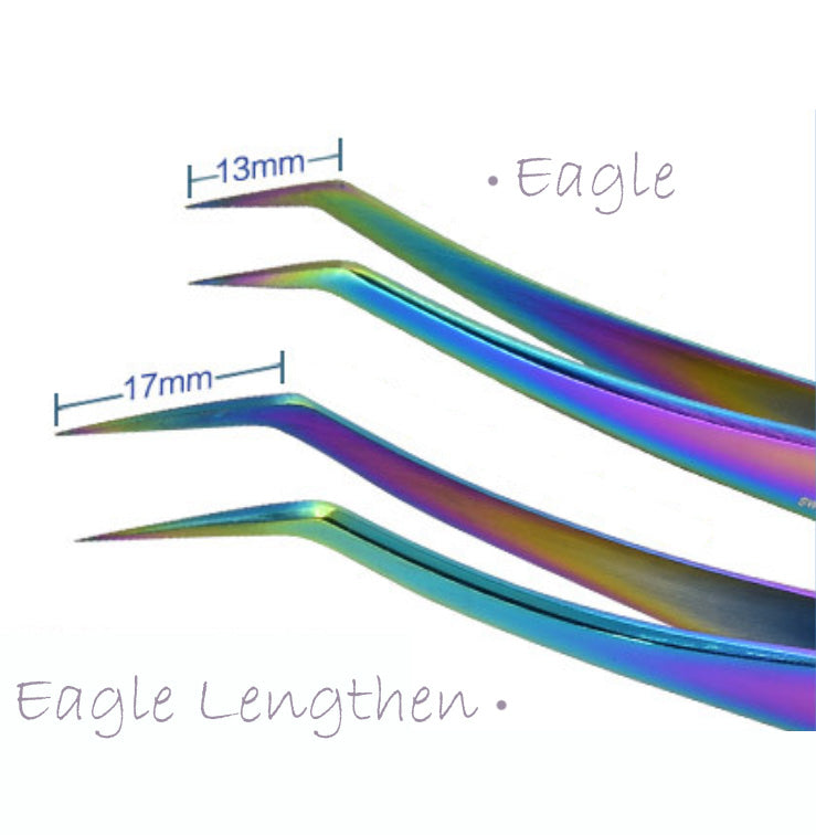 EAGLE LENGTHEN super steel tweezer / Anti-magnetic / Ultra-high precision hardness and durability