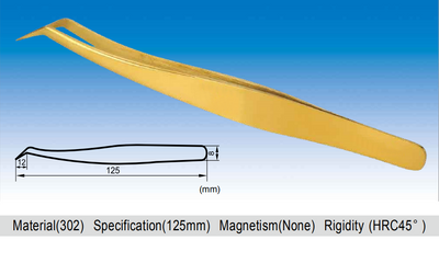 EAGLE Super Steel Tweezer  / Anti-magnetic / Ultra-high precision hardness and durability