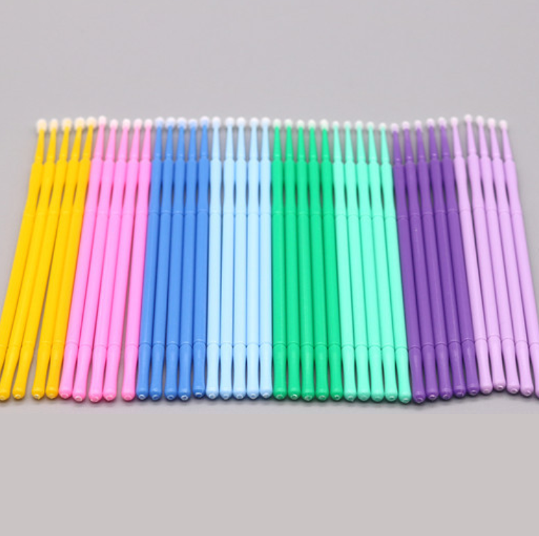 Eyelash Cotton Swabs  100 pcs  2.5mm head