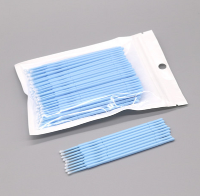 Eyelash Cotton Swabs  100 pcs  2.5mm head