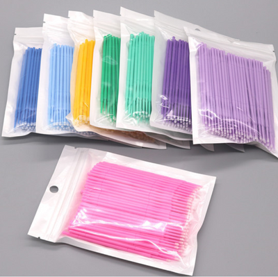 Eyelash Cotton Swabs  100 pcs  2.5mm head