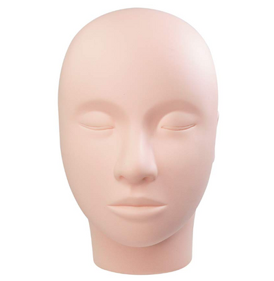 Eyelash Mannequin head Rubber Practice Makeup Head