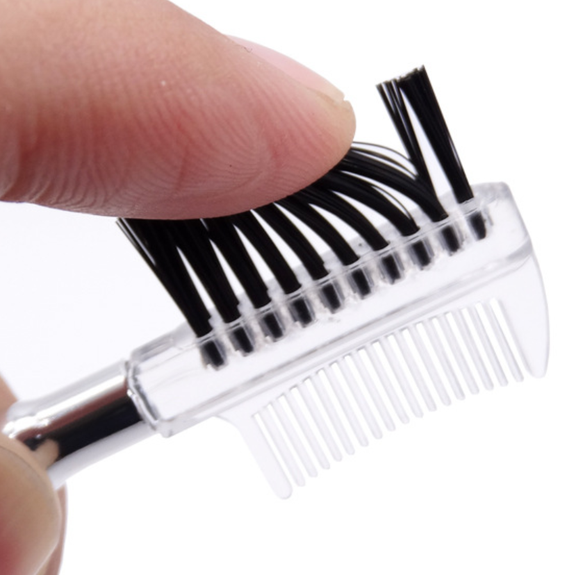 Eyelash & Eyebrow brush / one piece