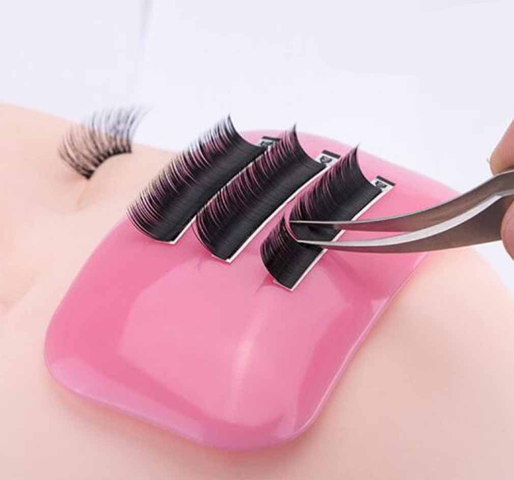 Silicone eyelash extension Pad-Silicone Pallet for loose lash  one piece