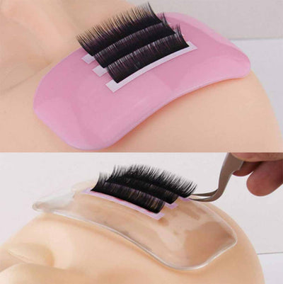 Silicone eyelash extension Pad-Silicone Pallet for loose lash  one piece