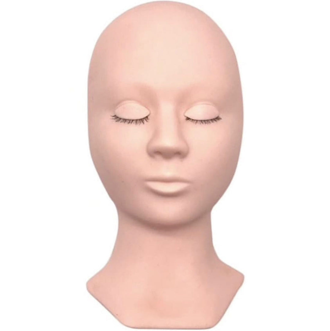 Eyelash Extensions Mannequin Head and Eyelids Training Combo