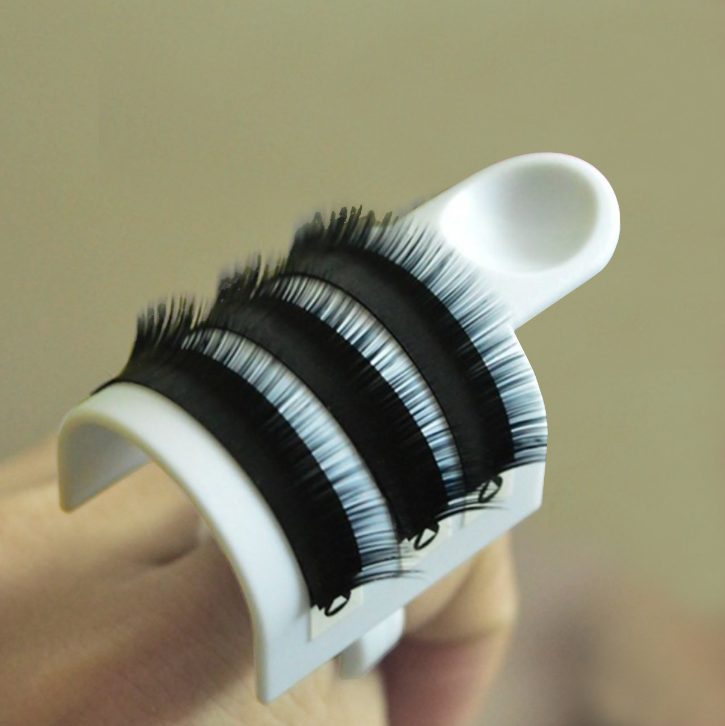 Eyelash Strip Line Pallet Glue Ring Adhesive Holder