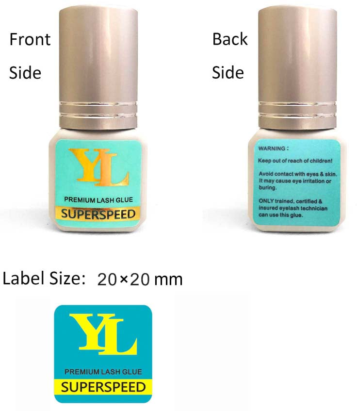 Lash Extension Glue Private Label Bulk Order - No Labeled Bottle 【not all colors are in stock , please contact us to check. If not in stock , we will ship in about two weeks】