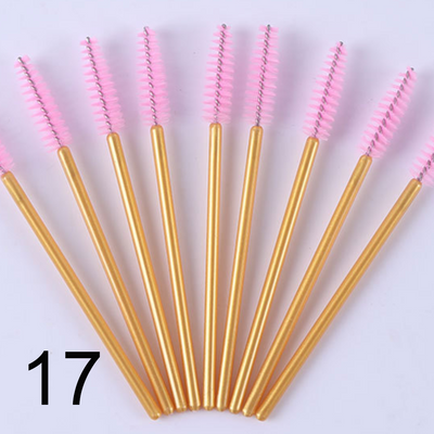 Mascara Brush 50 pcs/bag -  many COLORS