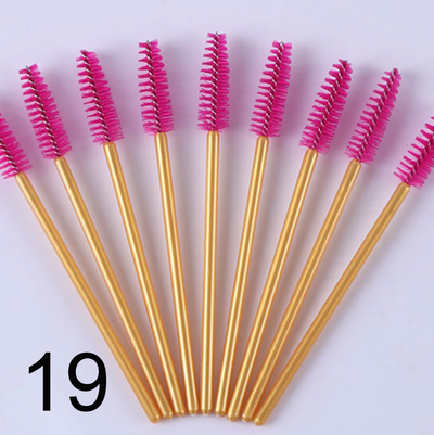 Mascara Brush 50 pcs/bag -  many COLORS