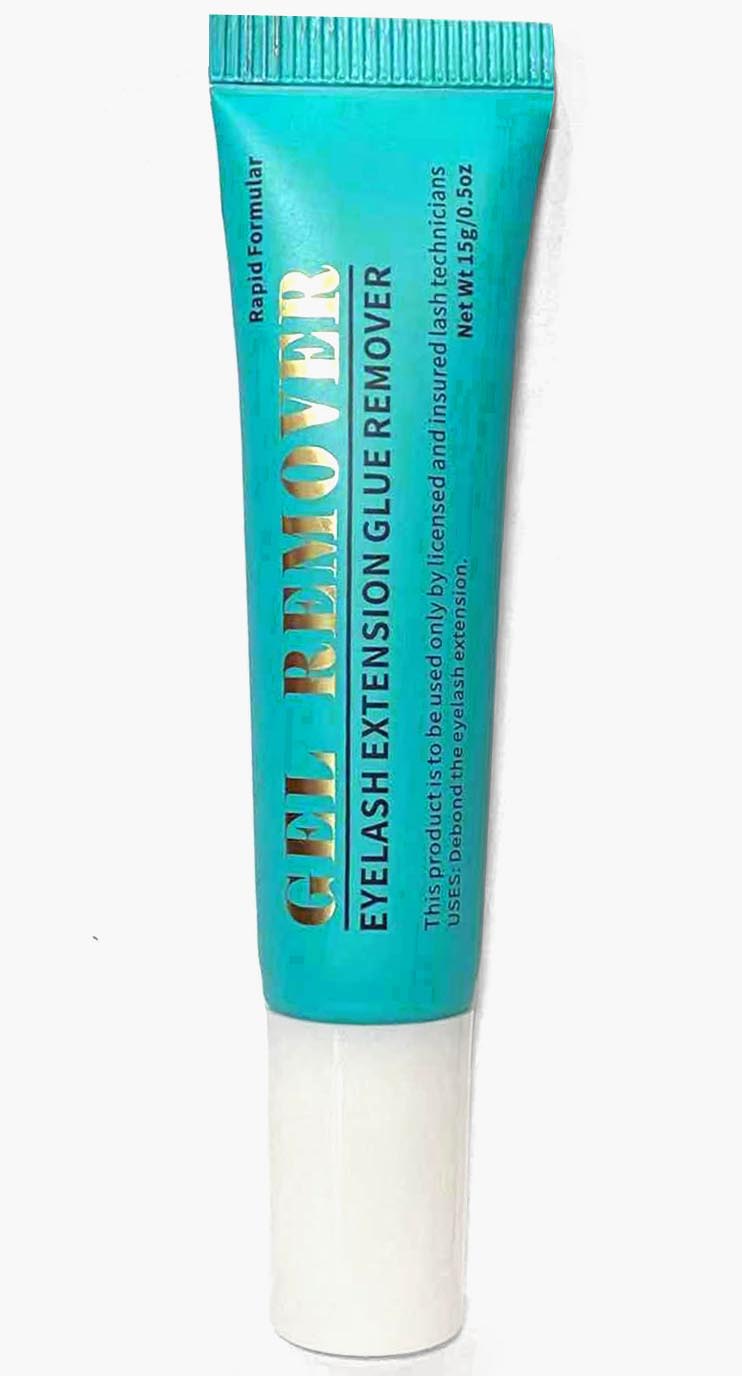 Premium Eyelash Glue Gel Remover Latest Formula EXTRA Thick Gel【No Running】Tube【Easy to apply 】  15ml
