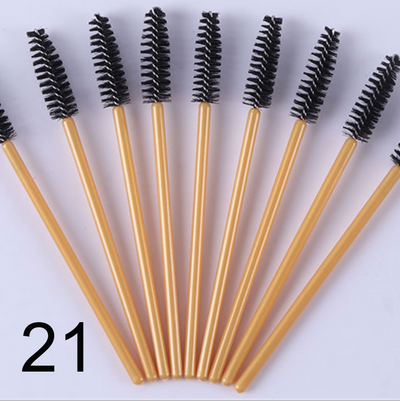 Mascara Brush 50 pcs/bag -  many COLORS