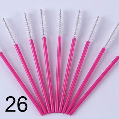 Mascara Brush 50 pcs/bag -  many COLORS