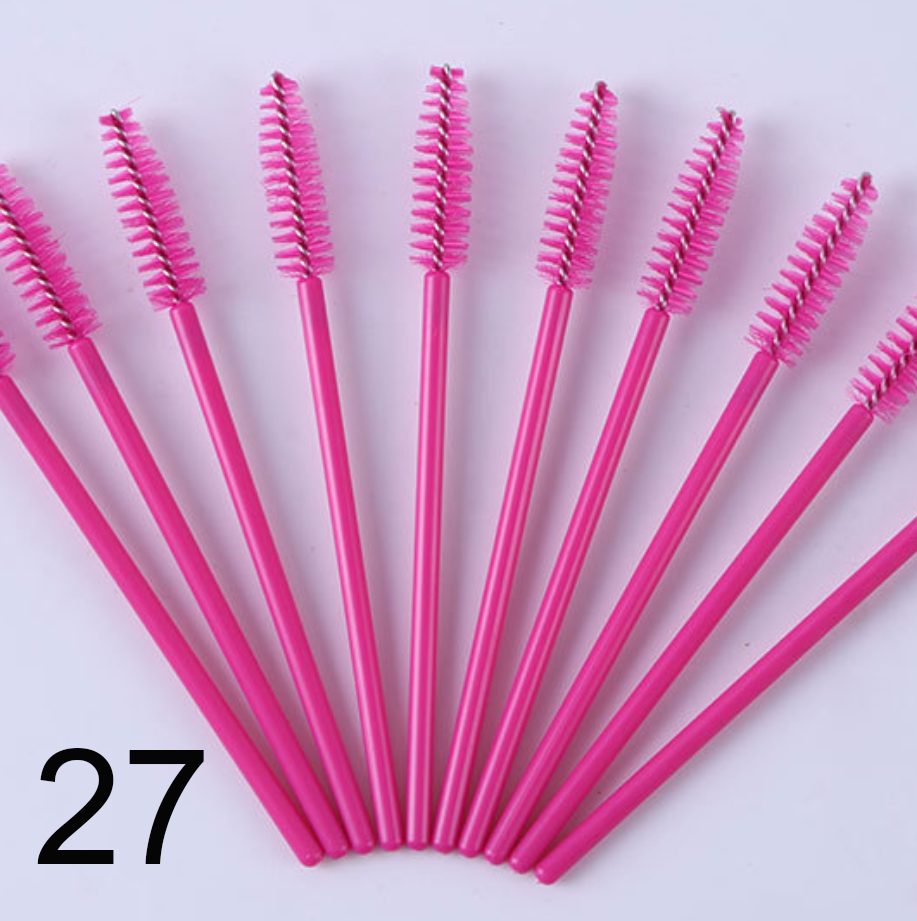 Mascara Brush 50 pcs/bag -  many COLORS