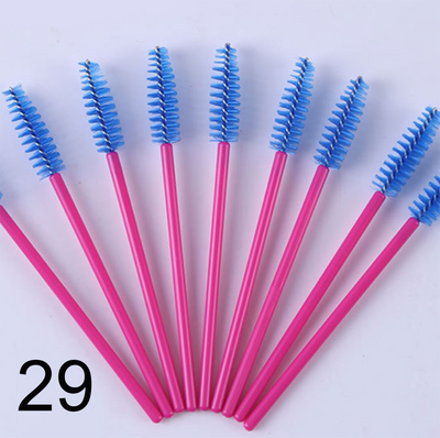 Mascara Brush 50 pcs/bag -  many COLORS