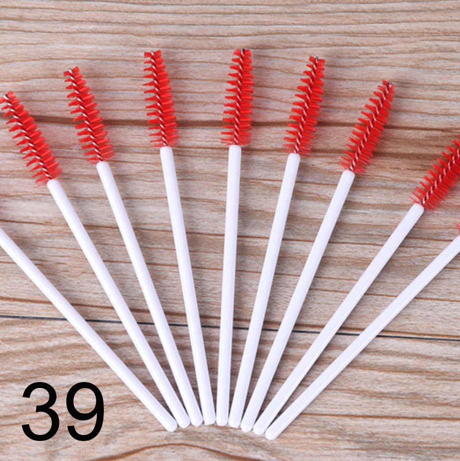 Mascara Brush 50 pcs/bag -  many COLORS