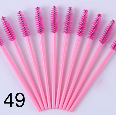 Mascara Brush 50 pcs/bag -  many COLORS