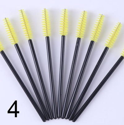 Mascara Brush 50 pcs/bag -  many COLORS