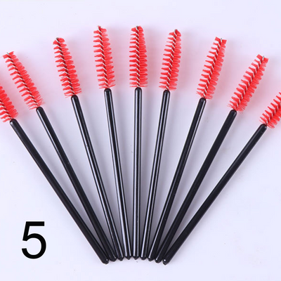 Mascara Brush 50 pcs/bag -  many COLORS