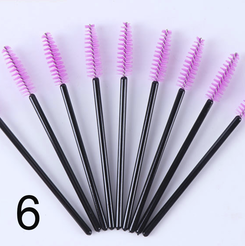 Mascara Brush 50 pcs/bag -  many COLORS