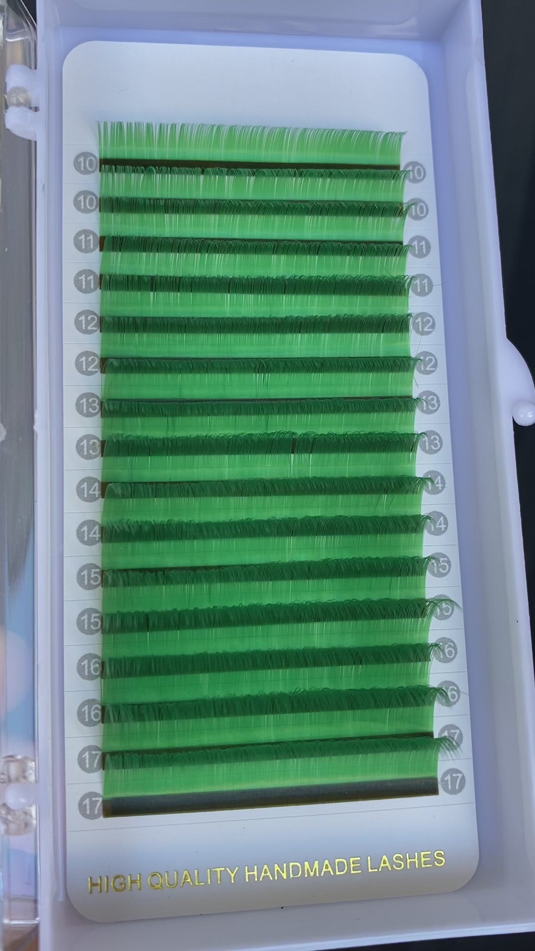 0.05mm Green Lashes 12rows
