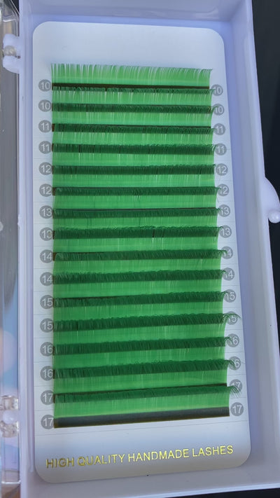 0.05mm Green Lashes 12rows