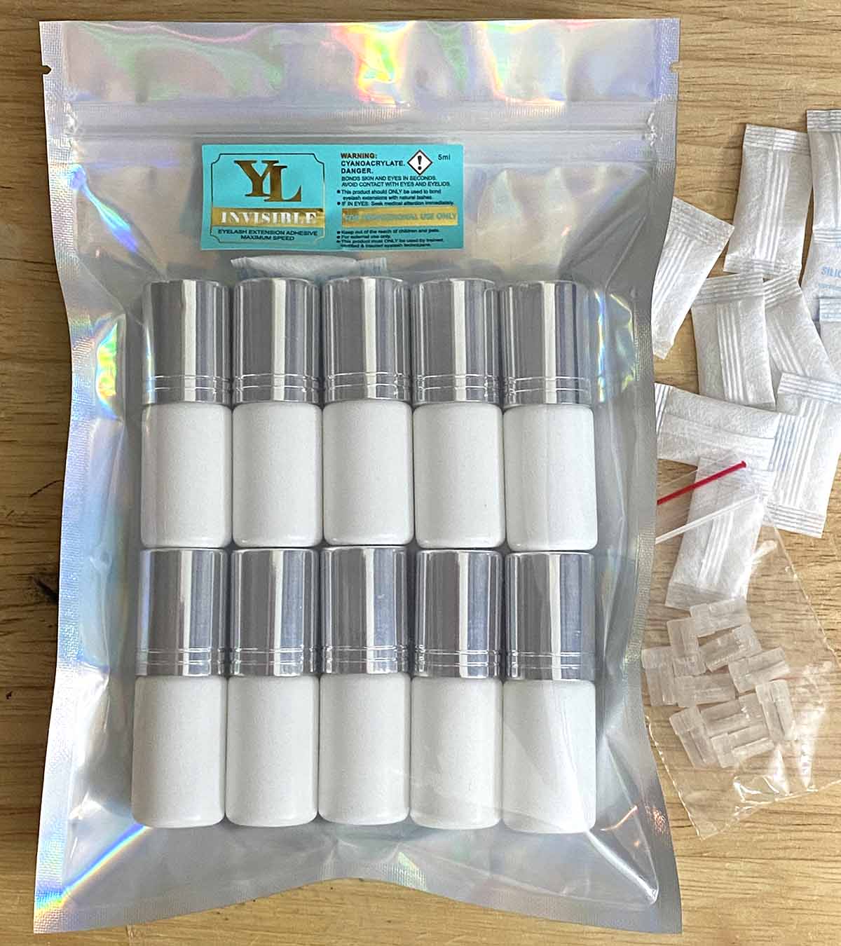 Lash Extension Glue Private Label Bulk Order - No Labeled Bottle 【not all colors are in stock , please contact us to check. If not in stock , we will ship in about two weeks】