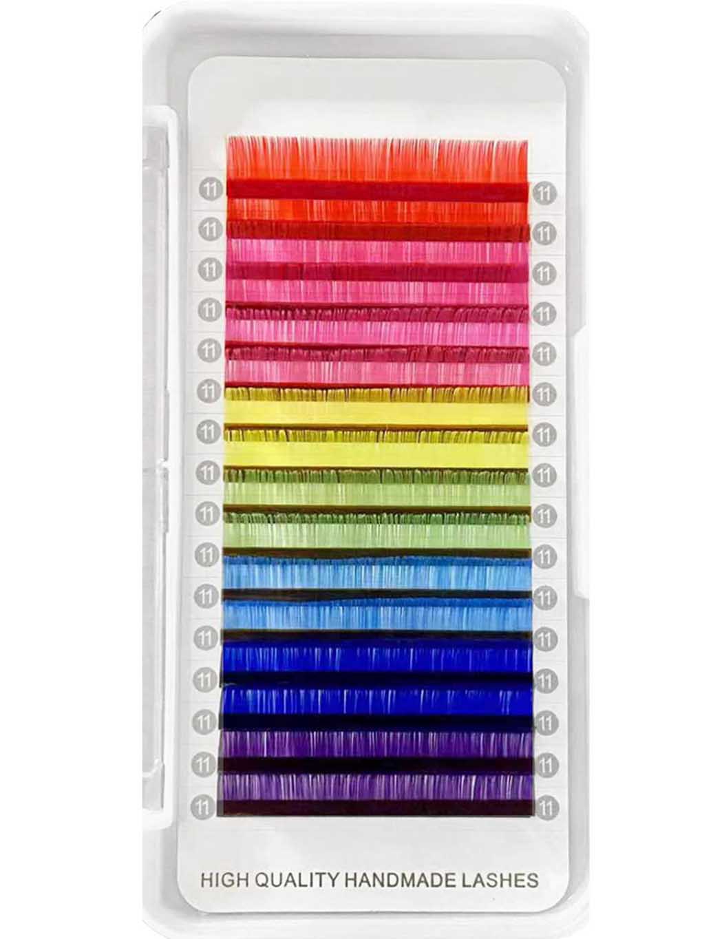 0.07mm Mixed Color Lashes 16 lines NO-Logo