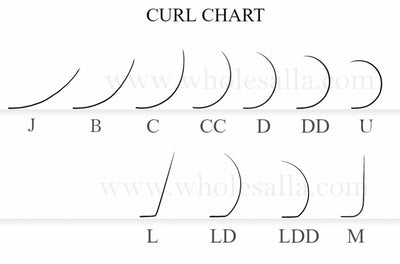 0.07mm Mixed Color Lashes 16 lines NO-Logo