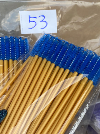 Mascara Brush 50 pcs/bag -  many COLORS