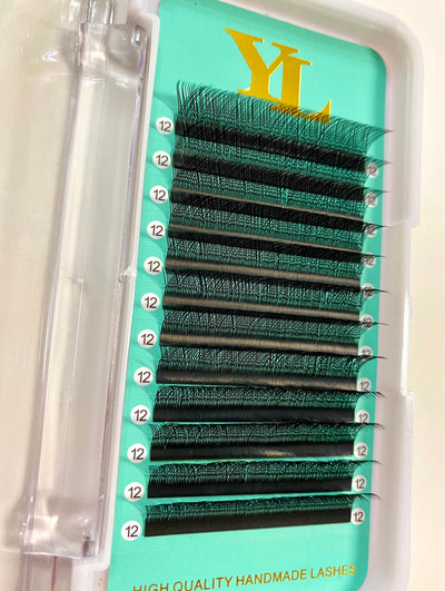 Y Lashes 0.07mm  C/CC/D curl  12-rows