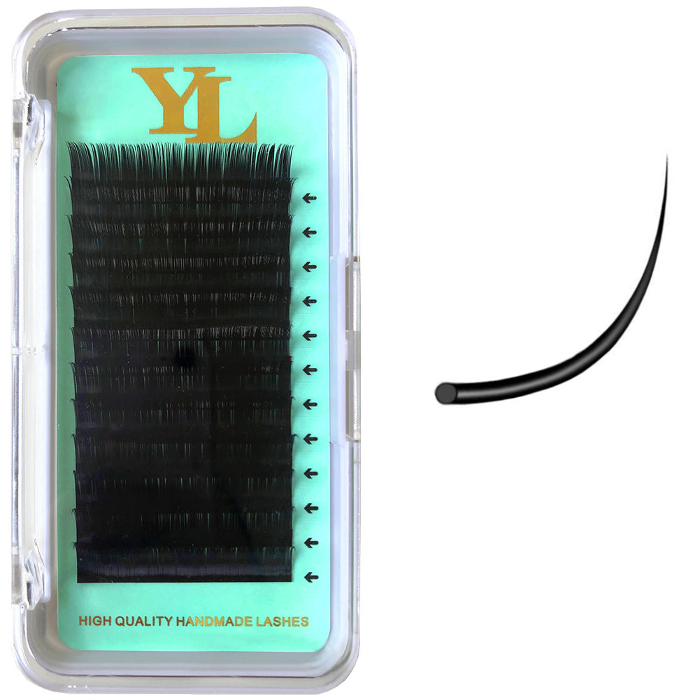 Classic Cashmere Matte Dark Black Lash -  0.20 mm 【Best Quality Ever】